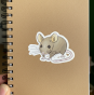 Naklejka z myszką