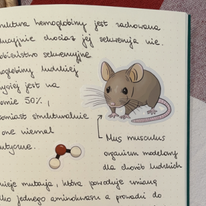 Naklejka ze zwierzątkiem