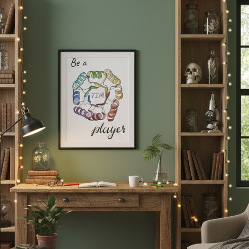 plakat motywujący biologicznie
