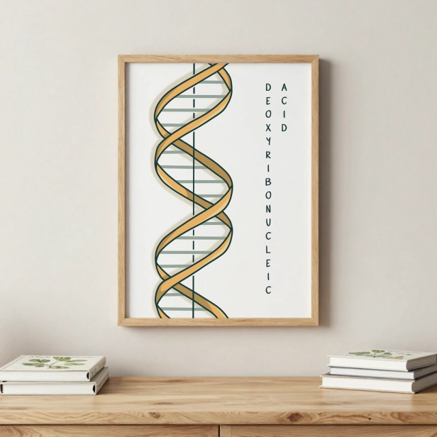 Plakat DNA poprawny